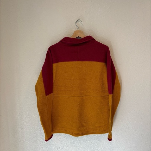 NWT Cotopaxi abrazo half zip up fleece in raspberry and amber - Picture 7 of 8